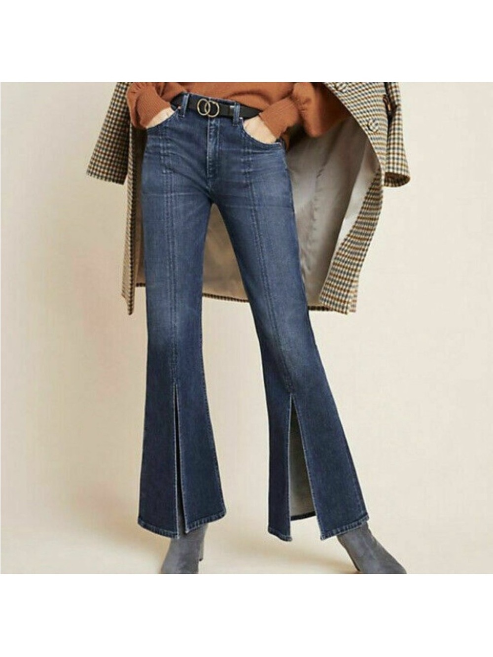 Citizens of Humanity Hailey High-Rise Split Flare Jeans Size 26